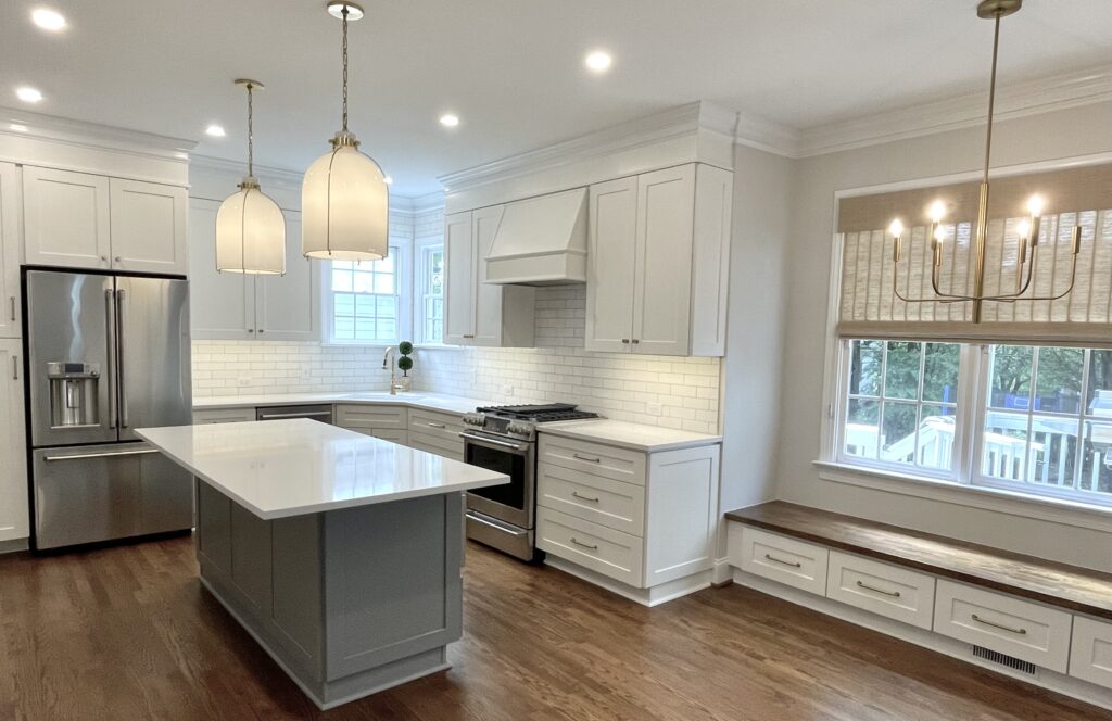 After photos of this West Raleigh kitchen renovation