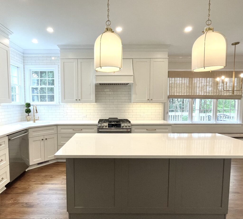 After photo of this West Raleigh kitchen renovation